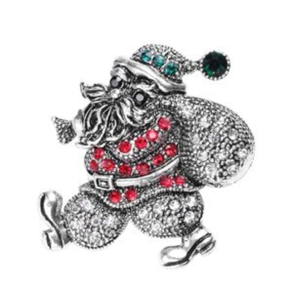 Santa Theme Brooch